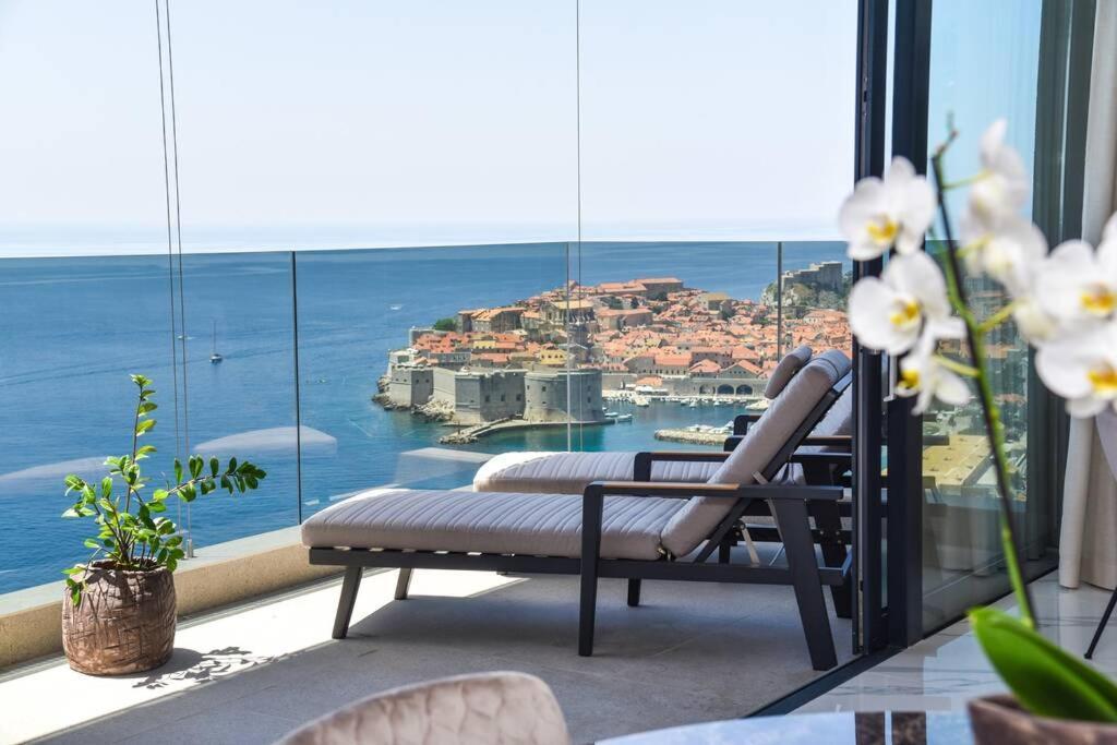 New & Luxury 5* With Breathtaking View- Kiki Lu Apartment Dubrownik Zewnętrze zdjęcie